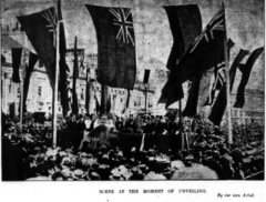 The Boer War Memorial Unveiling Ceremony